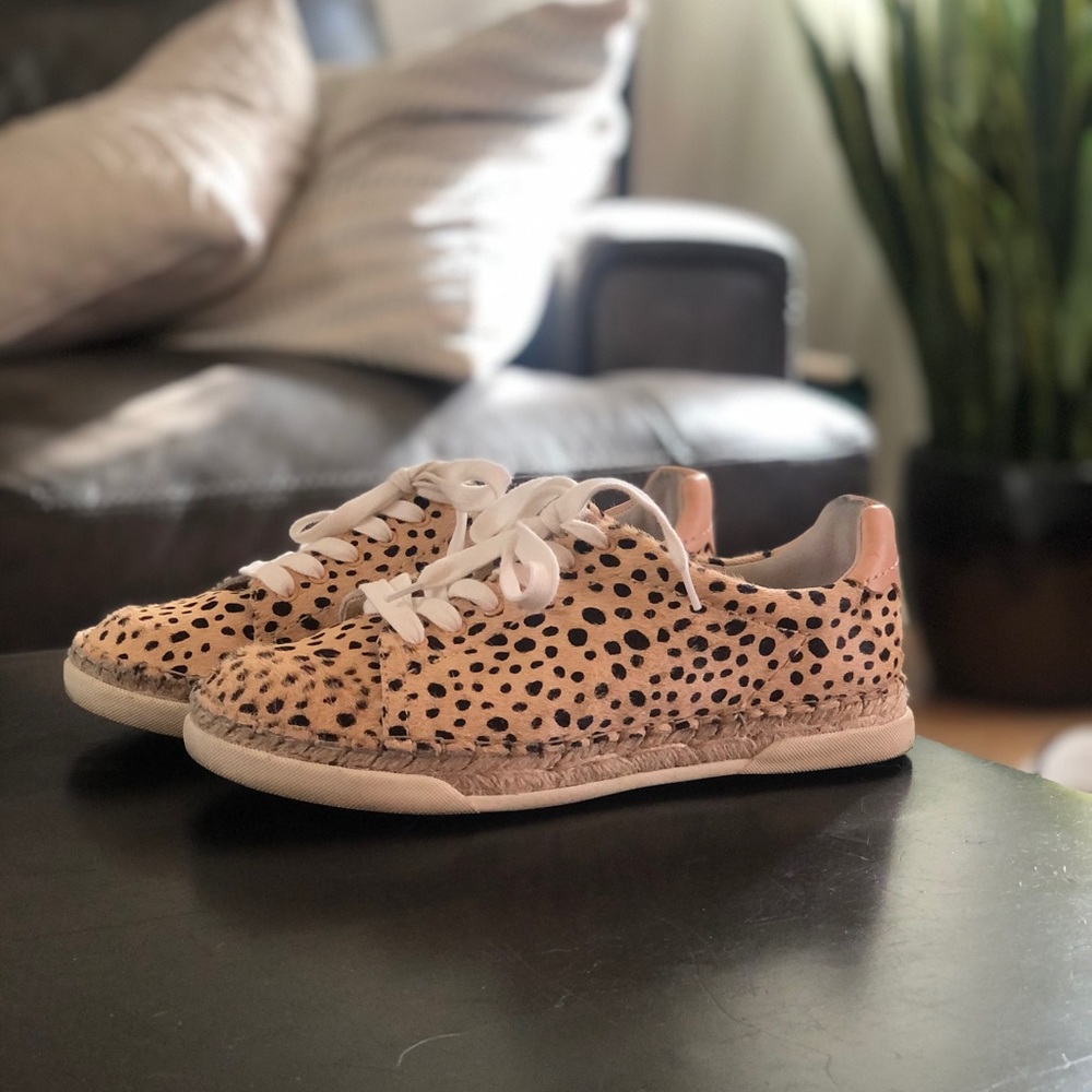 Dolce Vita Madox Sneaker - Leopard Calf Hair